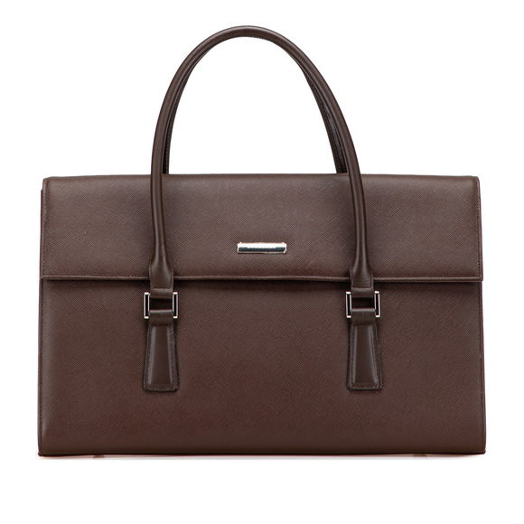 Pre-Loved Burberry Leather Handbag - Picture 1 of 11
